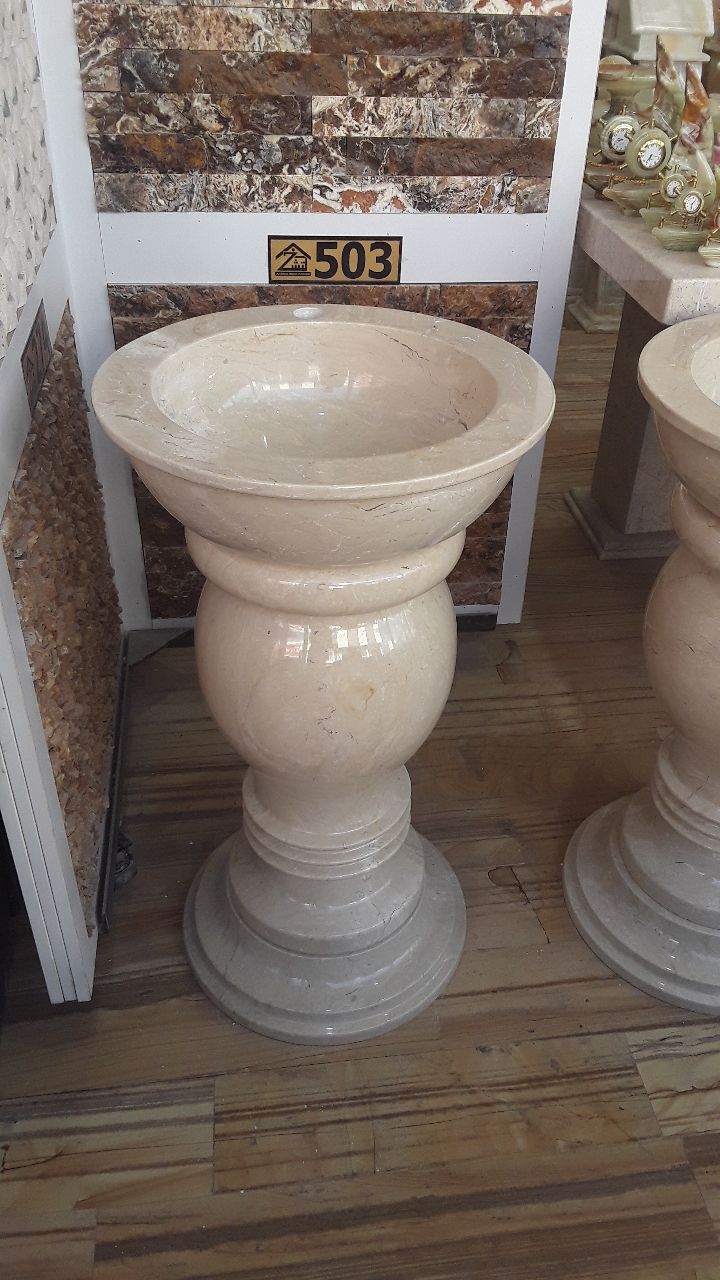 روشویی گلدانی سنگی