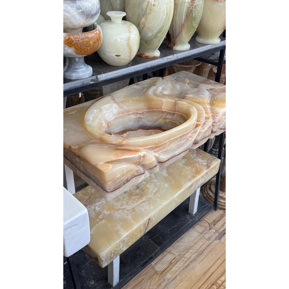 روشویی سنگی مرمر دیواری