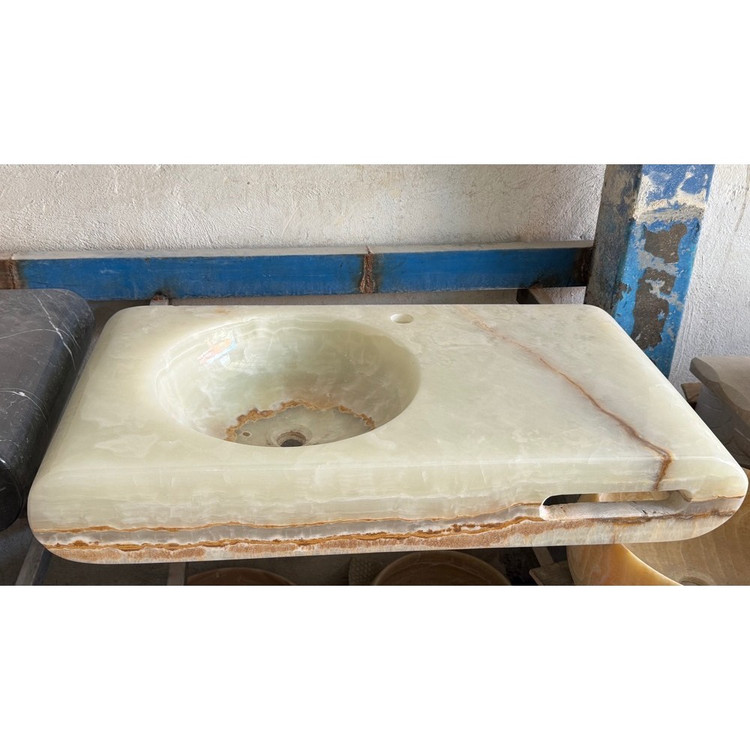 روشویی سنگی مرمر دیواری