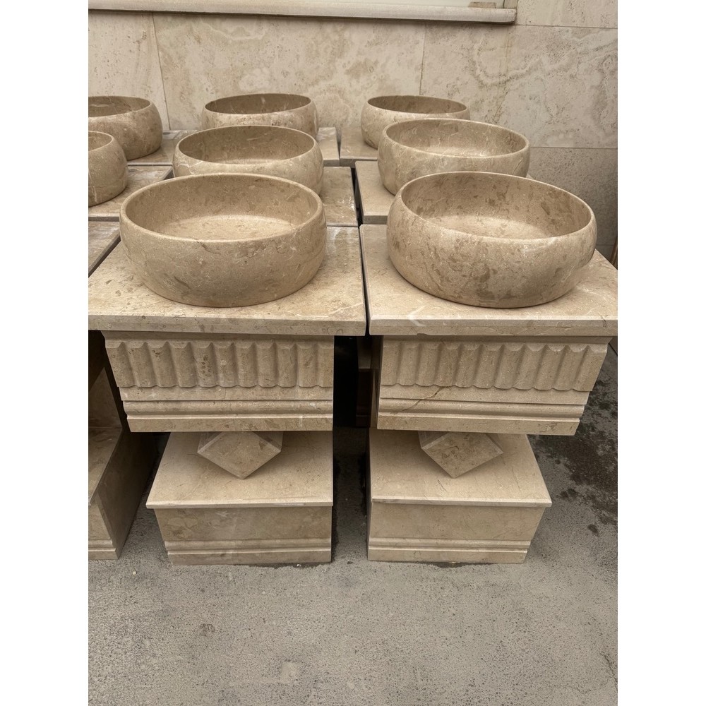 روشویی تک پایه سنگی